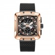 Alexandre Christie AC 3030 Rosegold Black Steel GCBBRBA